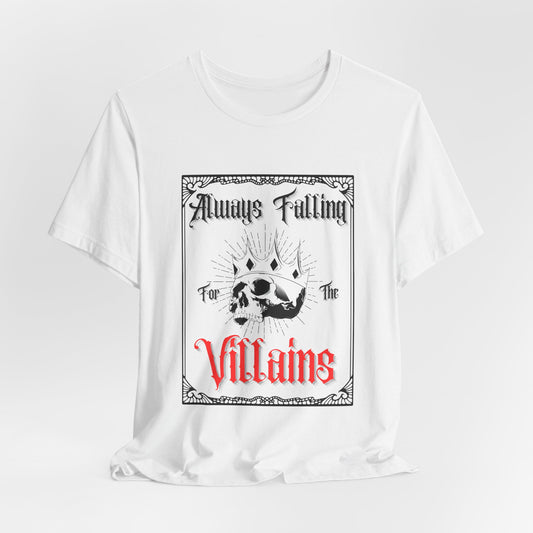 Falling for The Villians Crew T-Shirt