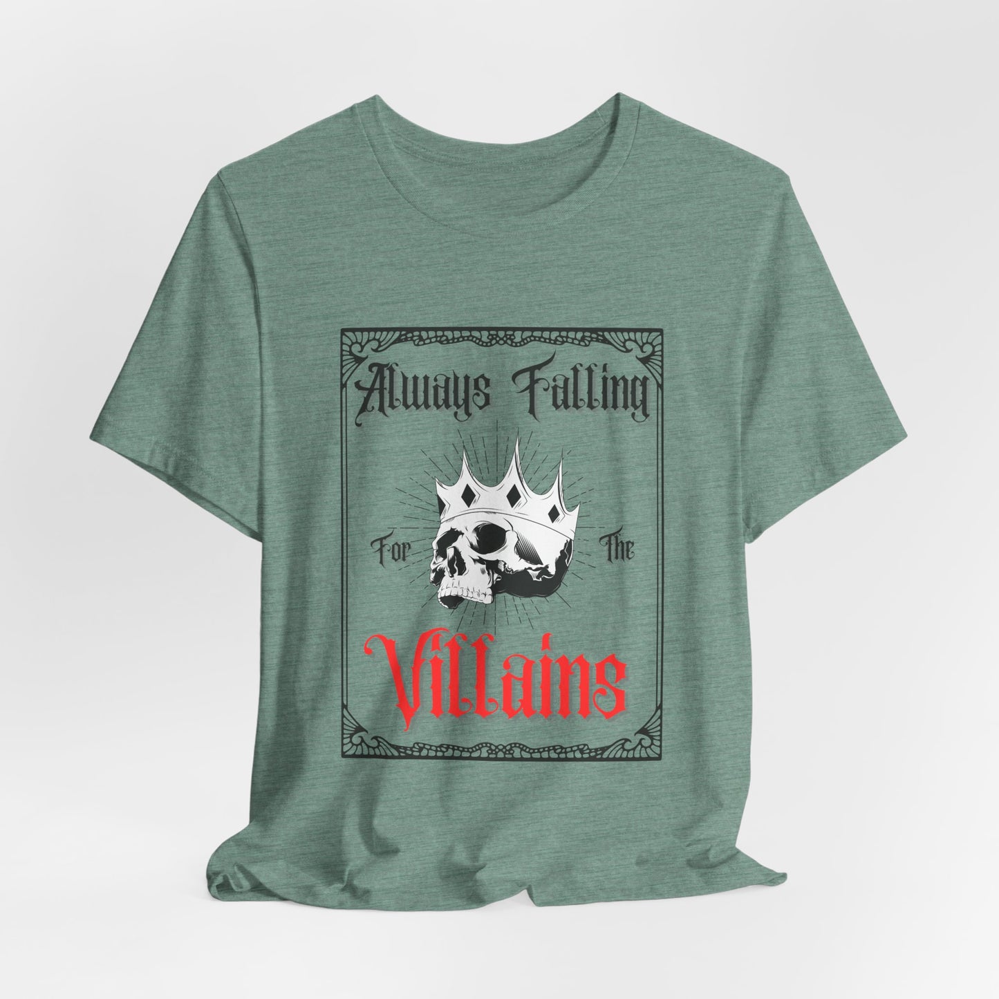 Falling for The Villians Crew T-Shirt