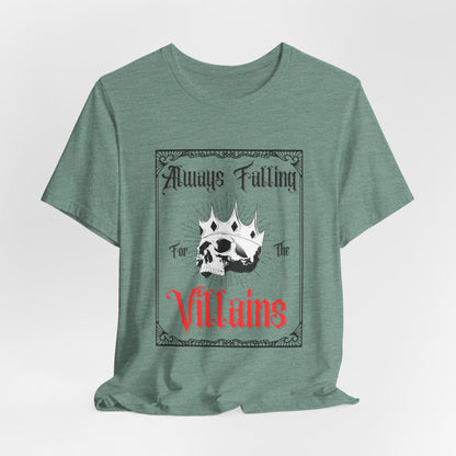 Falling for The Villians Crew T-Shirt