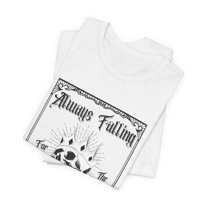 Falling for The Villians Crew T-Shirt