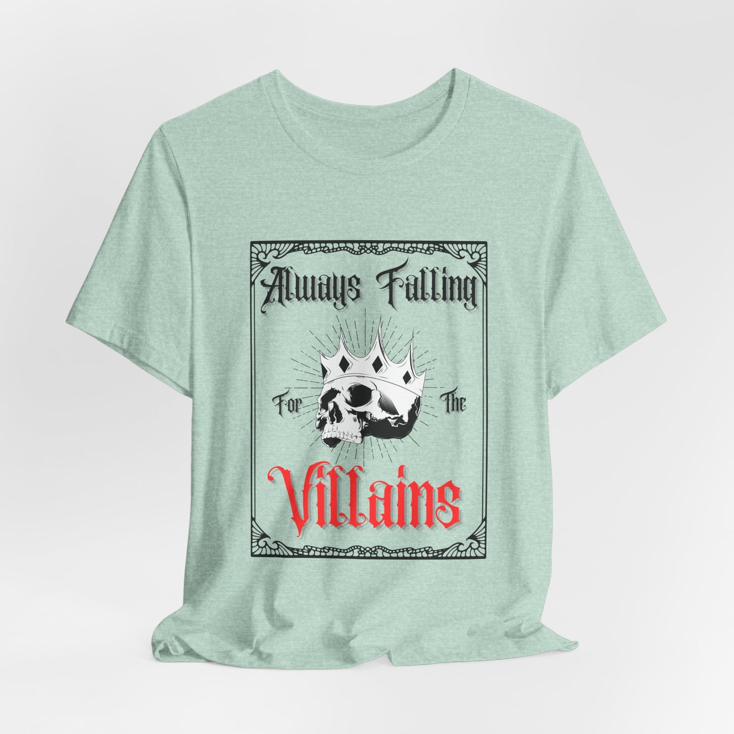 Falling for The Villians Crew T-Shirt