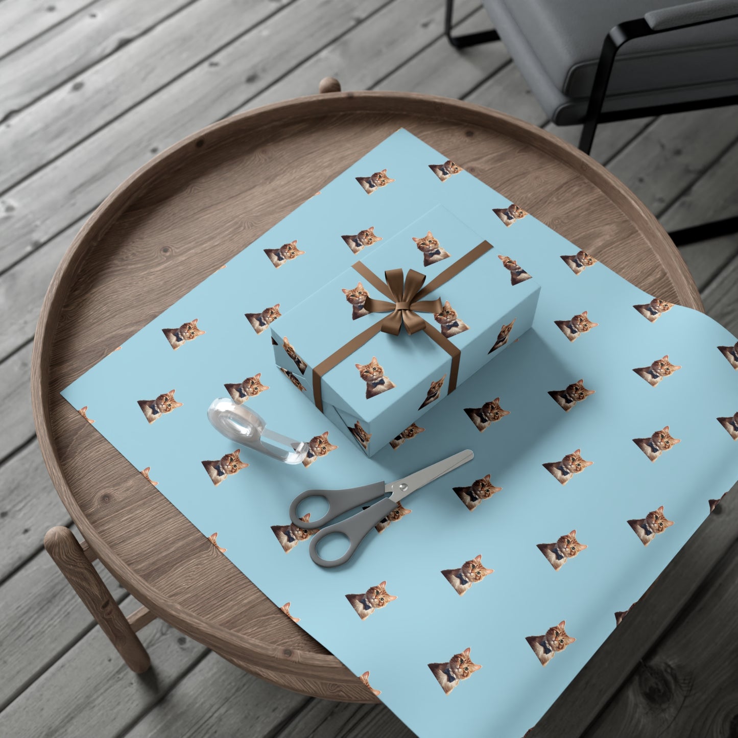 Fancy Feline Wrapping Paper