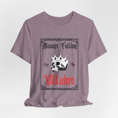 Falling for The Villians Crew T-Shirt