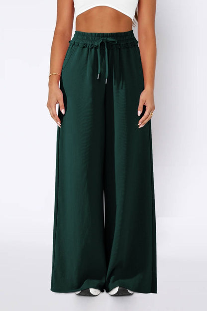 High Waist Wide Leg Pants