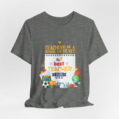 Best Teacher Ever Crew T-Shirt