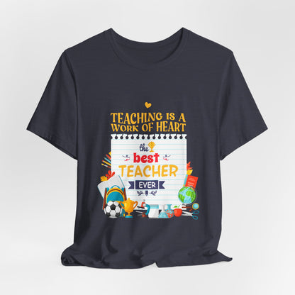 Best Teacher Ever Crew T-Shirt