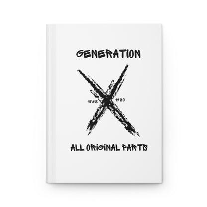 Gen X Journal Hardcover