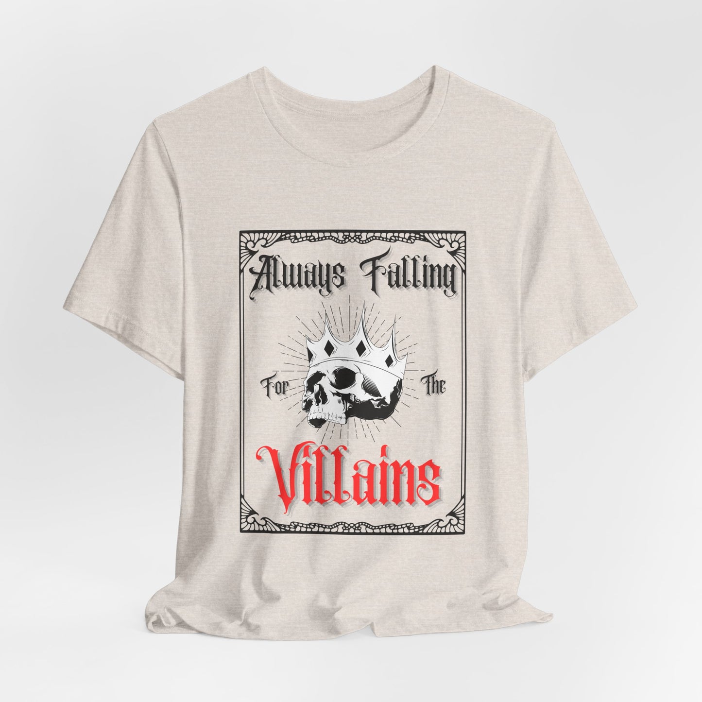 Falling for The Villians Crew T-Shirt
