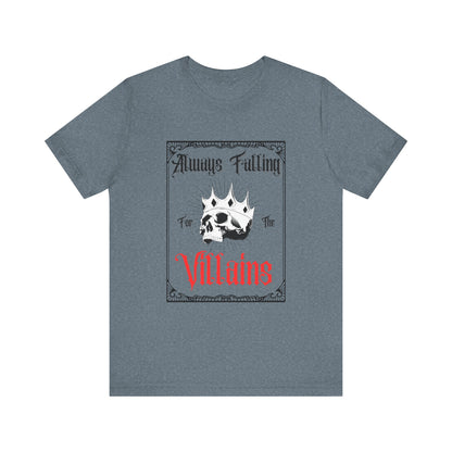 Falling for The Villians Crew T-Shirt