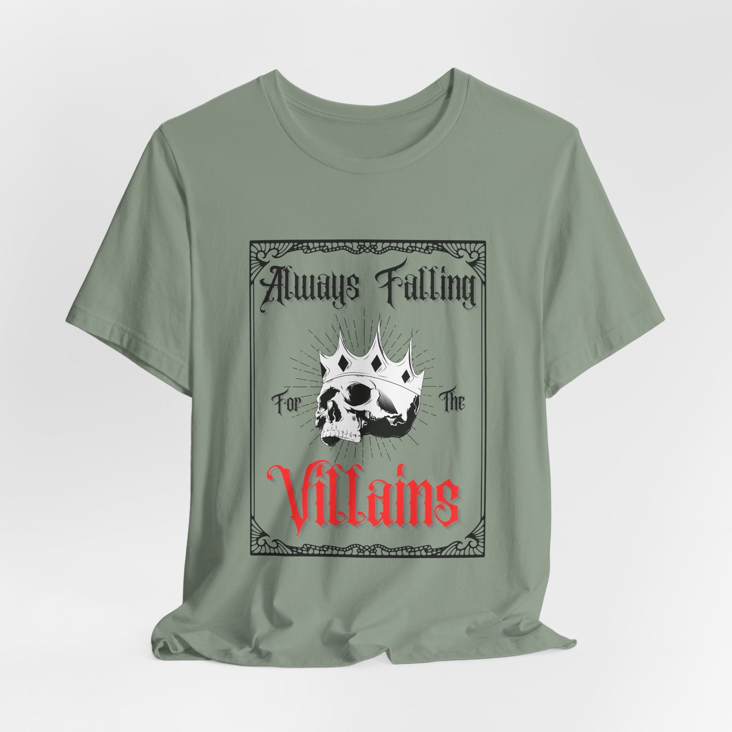 Falling for The Villians Crew T-Shirt