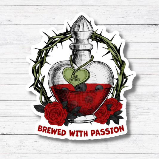 Love Potion-Gothic Sticker/Magnet