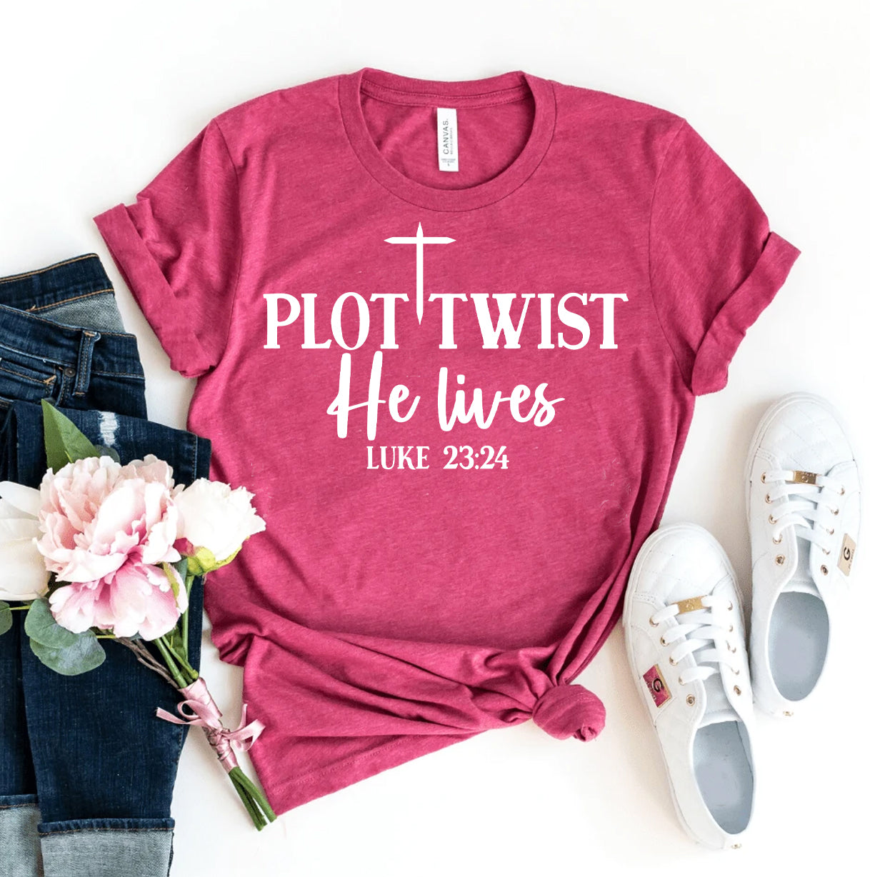 Plot Twist He Lives Tee Shirt