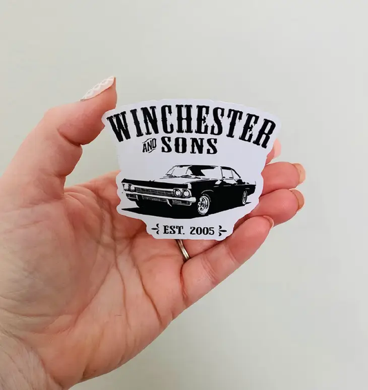 Winchester & Sons-Supernatural Sticker/Magnet