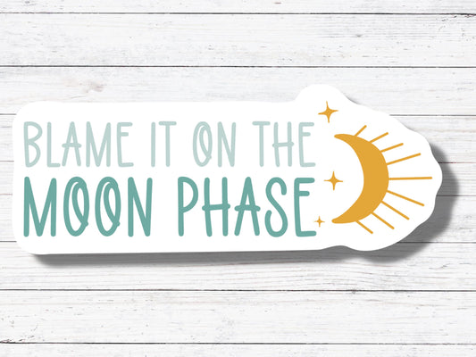 Moon Phase Sticker/Magnet