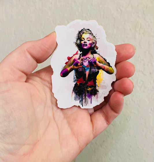 Marilyn Love-Marilyn Sticker/Magnet