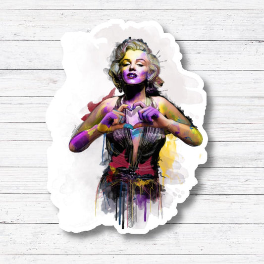 Marilyn Love-Marilyn Sticker/Magnet