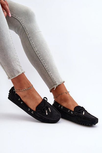 Everyday Elegance Classic Faux Suede Moccasins