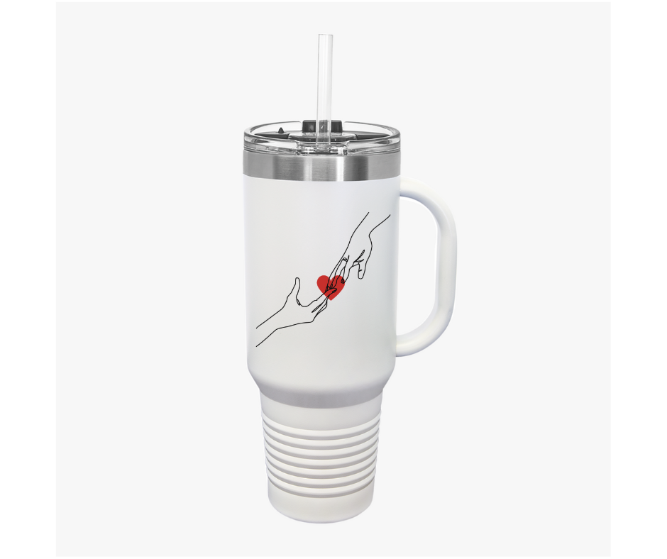 Love Across Miles Insulated Travel Mug 40oz