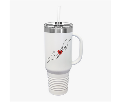 Love Across Miles Insulated Travel Mug 40oz