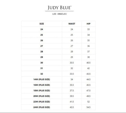 Judy Blue Full Size Tummy Control Fray Hem Shorts